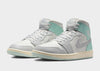 סניקרס Air Jordan 1 Mid Football Grey Igloo | נשים