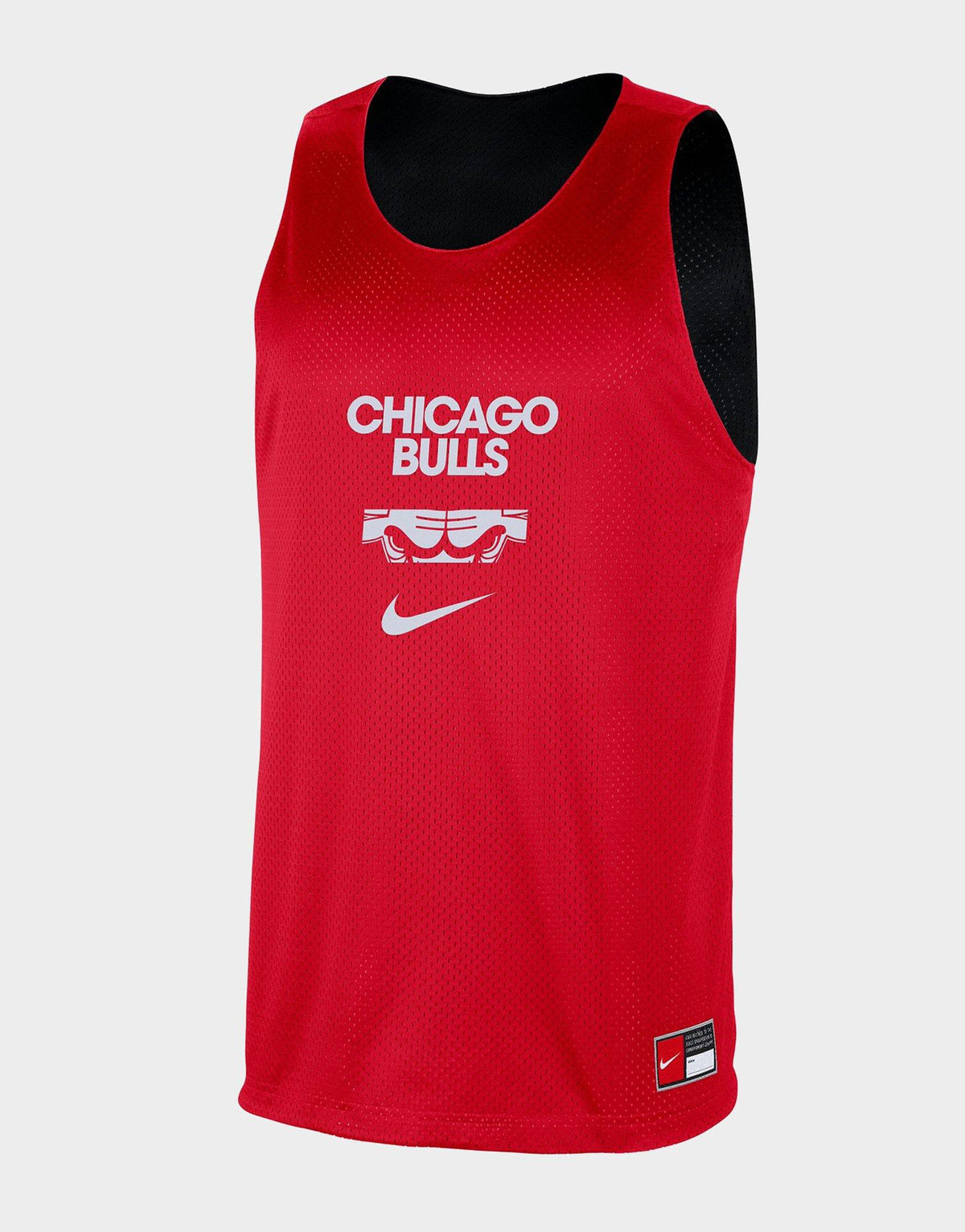 גופיית רשת דו-צדדית Chicago Bulls Courtside | גברים
