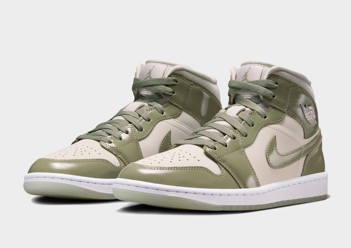 סניקרס Air Jordan 1 Mid SE Sea Glass Oil Green | נשים