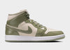 סניקרס Air Jordan 1 Mid SE Sea Glass Oil Green | נשים