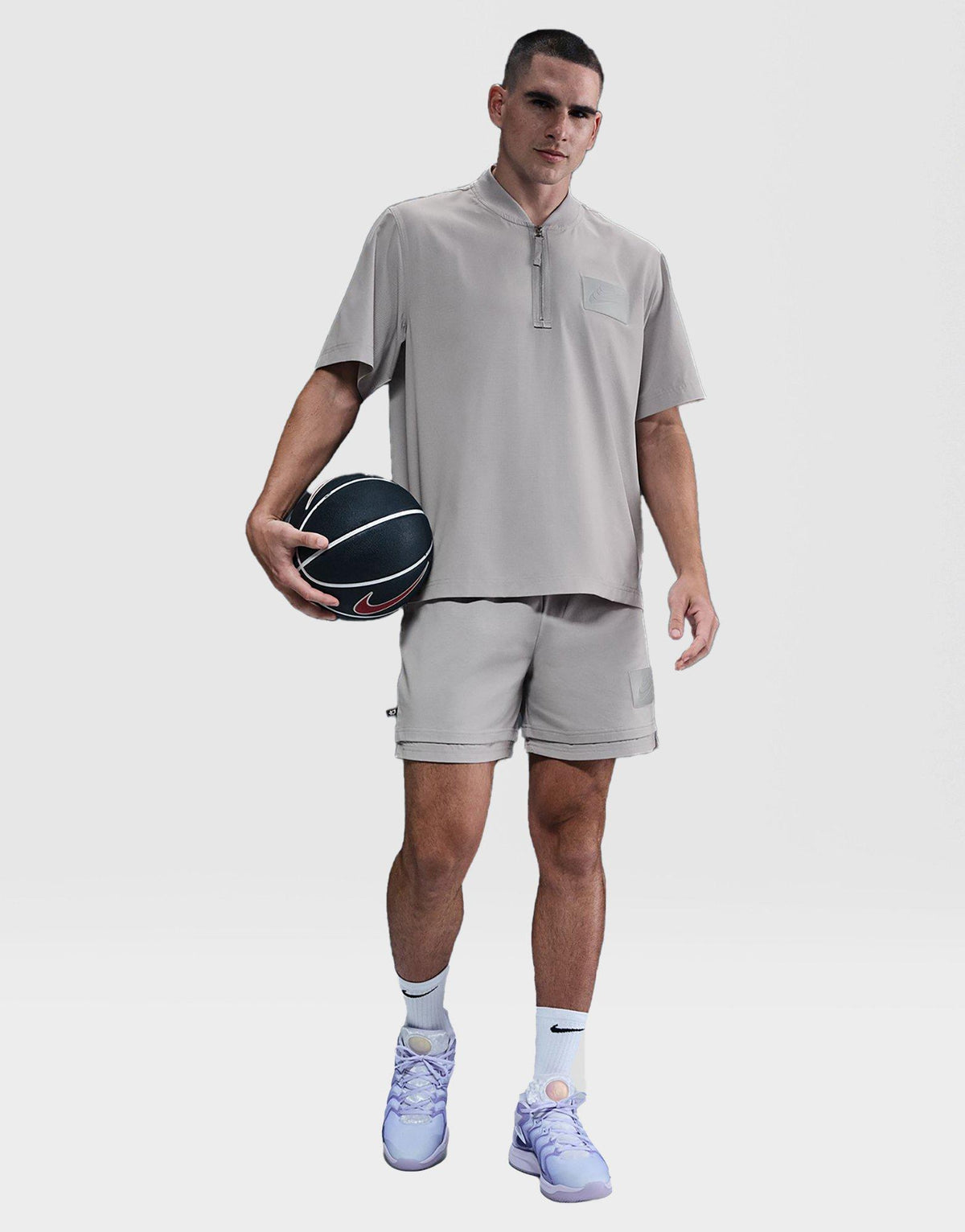 טי שירט 1/4 רוכסן Dri-Fit Kevin Durant | גברים