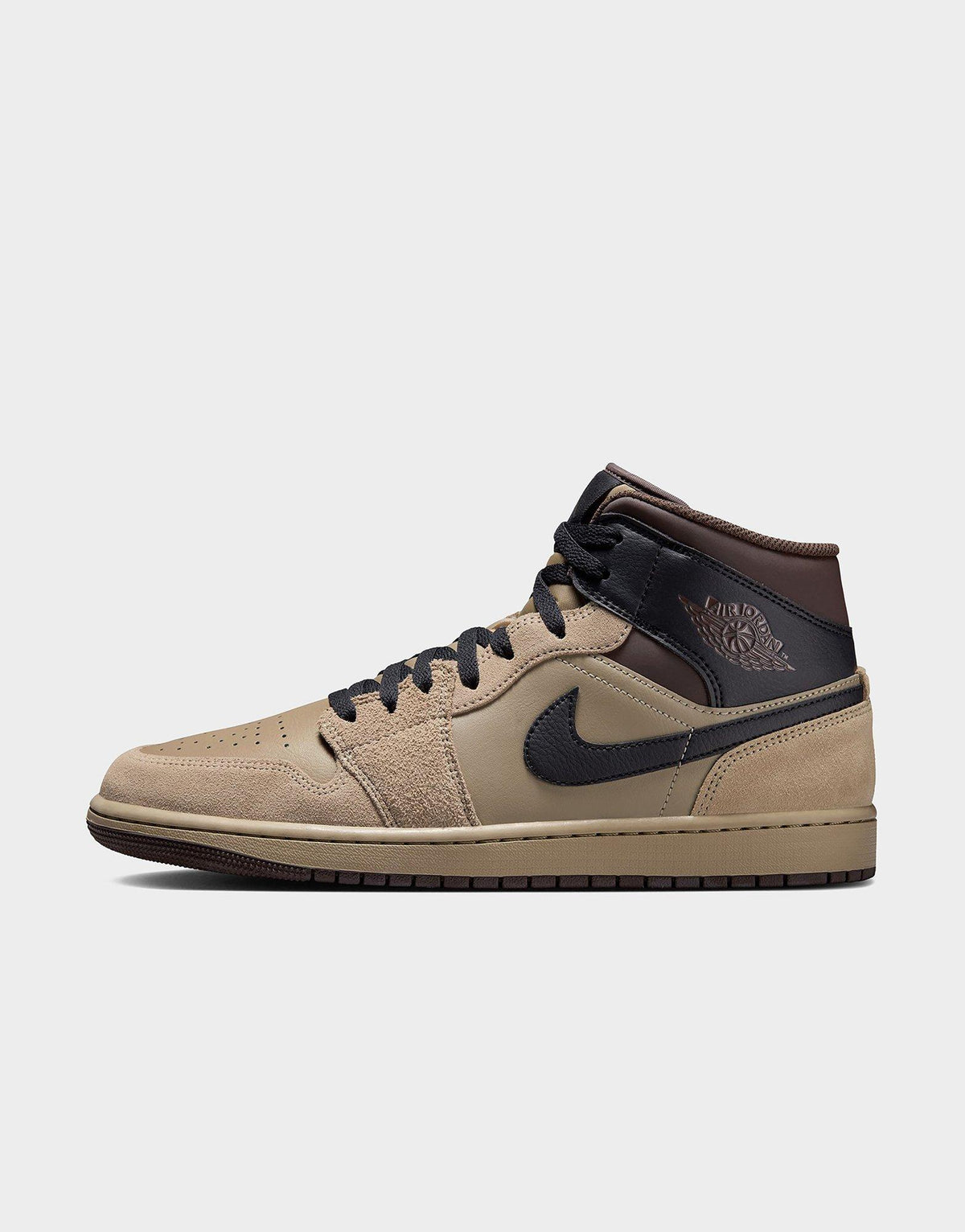 סניקרס Air Jordan 1 Mid Khaki Baroque Brown | גברים