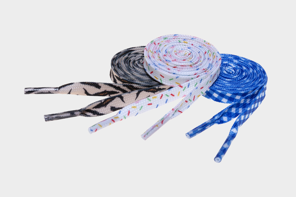 שרוכים מעוצבים זברה