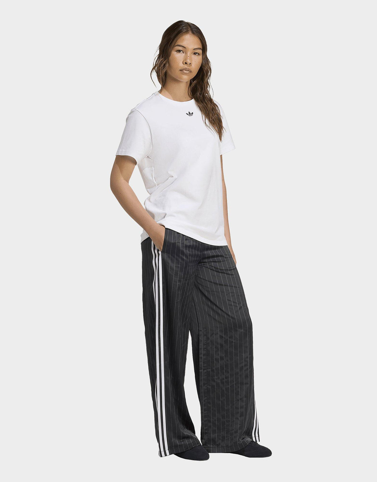 מכנסיים ארוכים מתרחבים Stripes | נשים