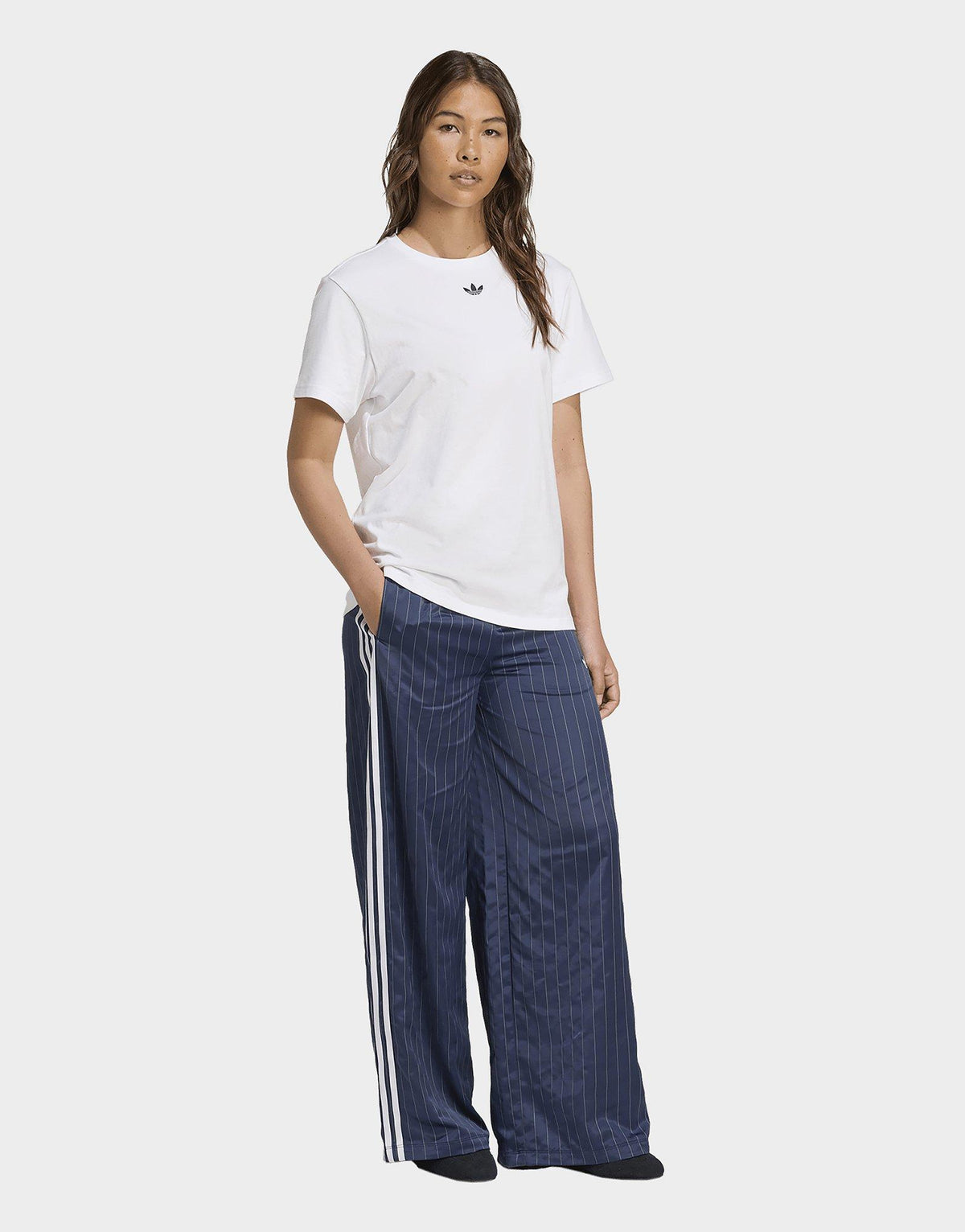 מכנסיים ארוכים מתרחבים Stripes | נשים