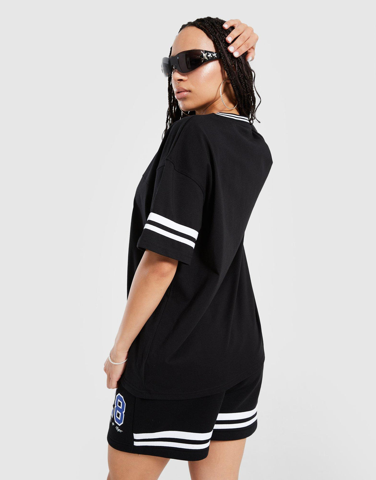 טי שירט גרפית Contrast | נשים