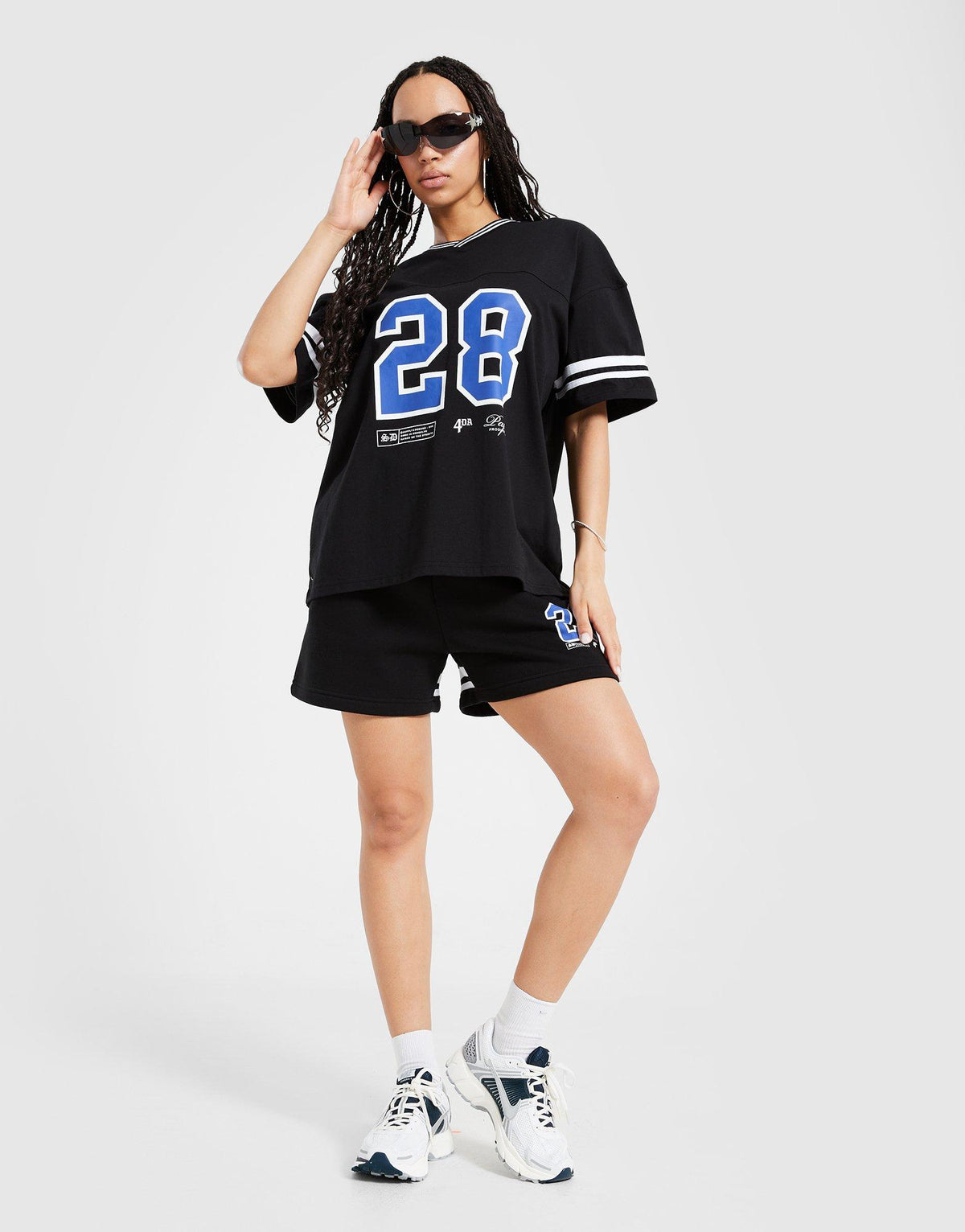 טי שירט גרפית Contrast | נשים