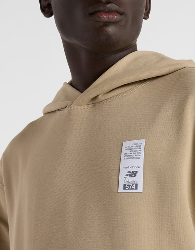 סווטשירט קפוצ'ון Athletics French Terry 574 | גברים