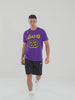 טי שירט LA Lakers James Statement | גברים