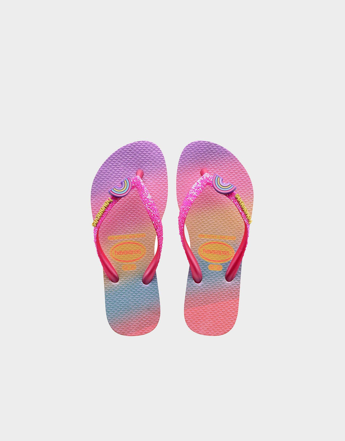 כפכפי אצבע ילדים Slim Glitter