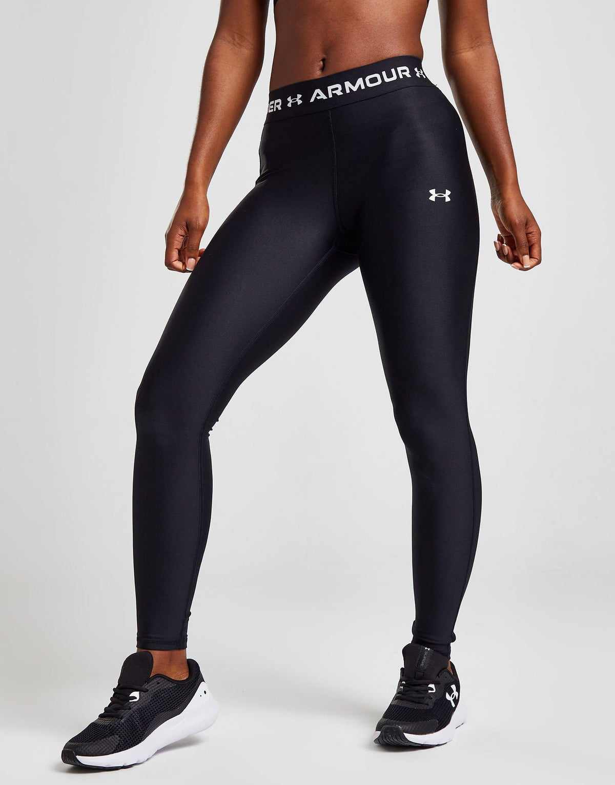 טייץ לנשים HeatGear Wordmark