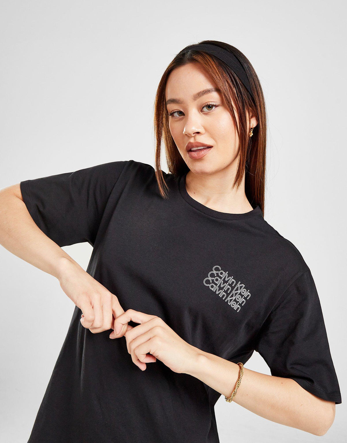 שמלת טי שירט לוגו | נשים