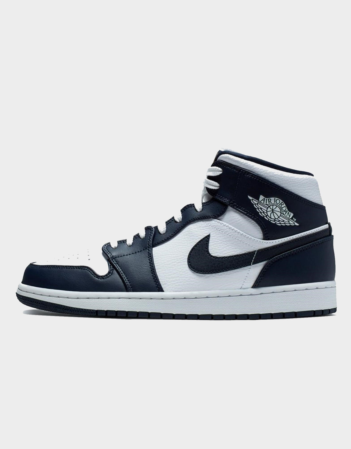 סניקרס Air Jordan 1 Mid White Metallic Gold Obsidian | גברים