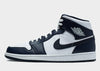 סניקרס Air Jordan 1 Mid White Metallic Gold Obsidian | גברים