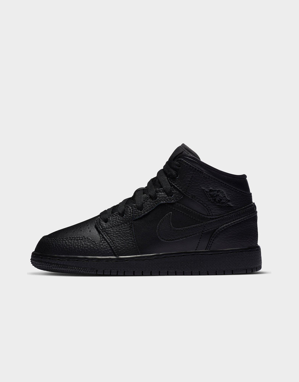 סניקרס Air Jordan 1 Mid Triple Black | ג'וניורס