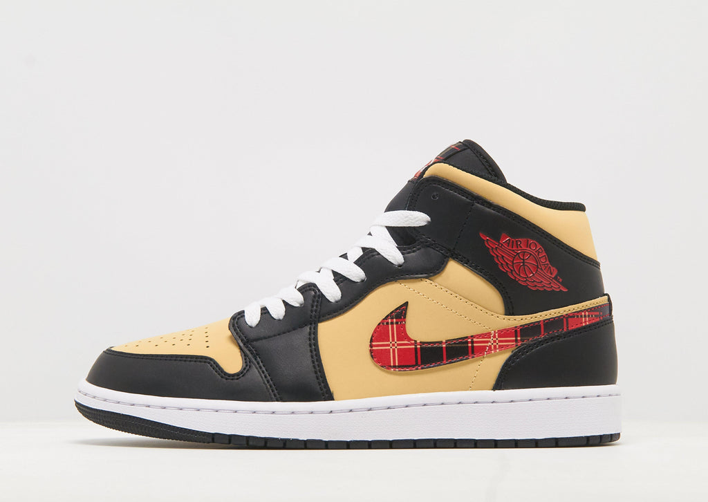 סניקרס Air Jordan 1 Mid Tartan Swoosh | גברים