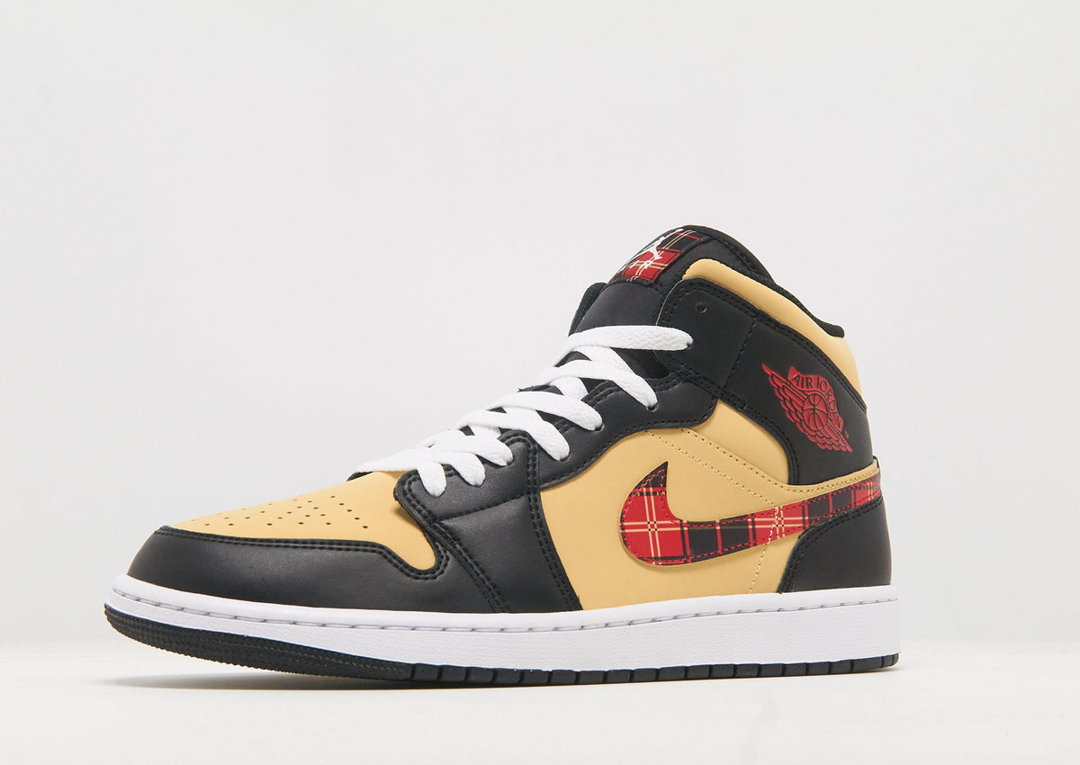 סניקרס Air Jordan 1 Mid Tartan Swoosh | גברים