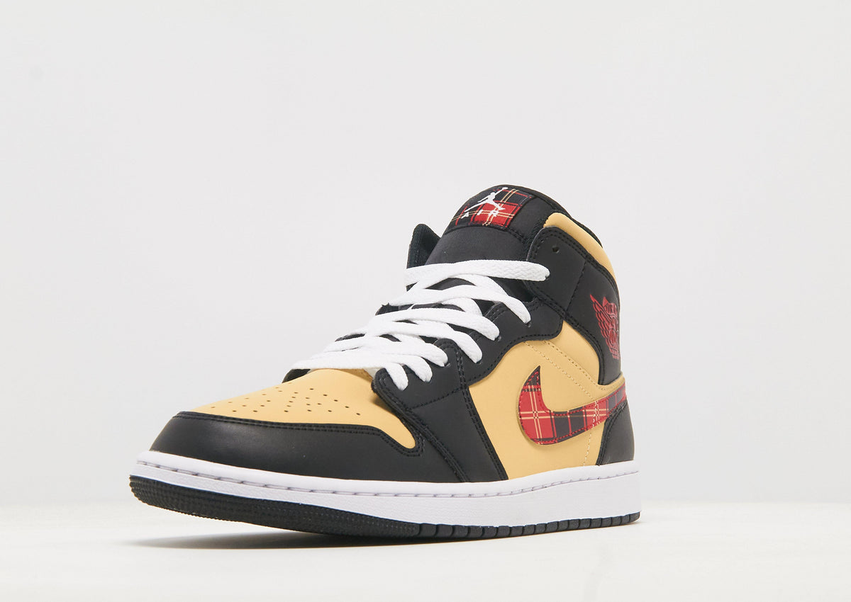 סניקרס Air Jordan 1 Mid Tartan Swoosh | גברים