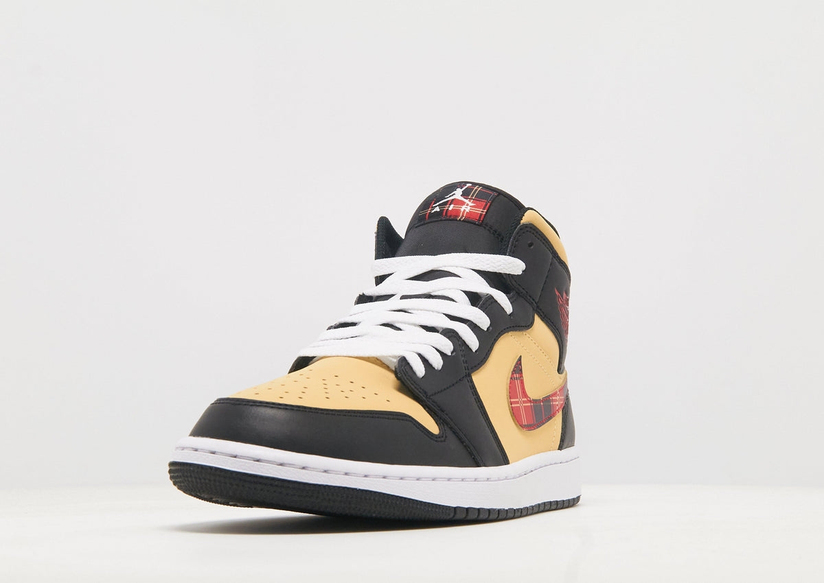 סניקרס Air Jordan 1 Mid Tartan Swoosh | גברים