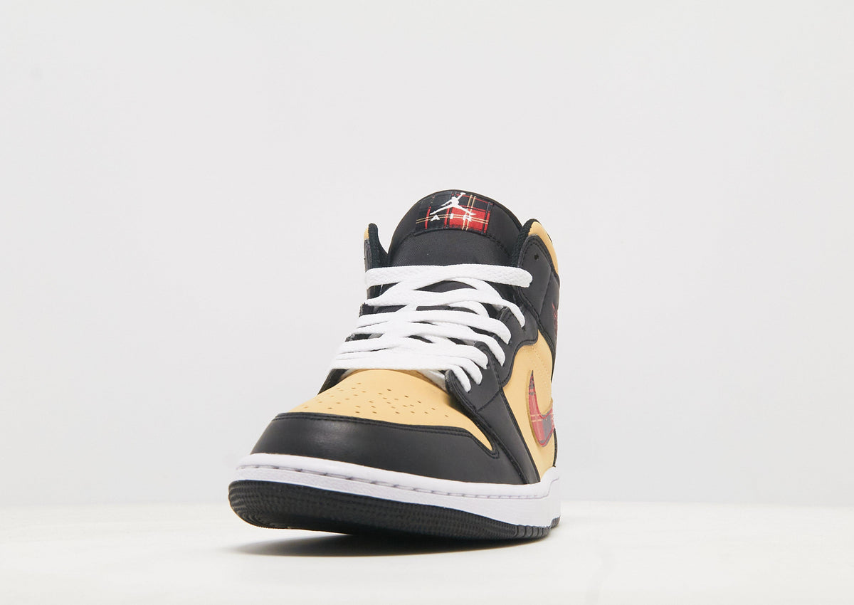סניקרס Air Jordan 1 Mid Tartan Swoosh | גברים