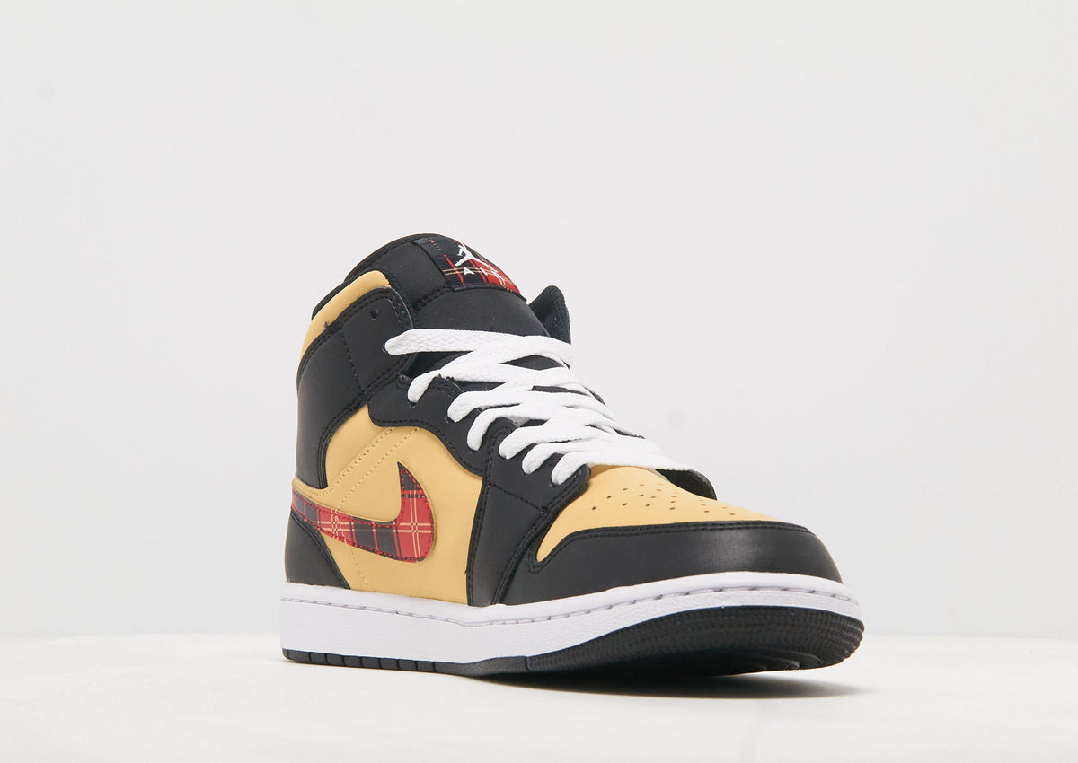 סניקרס Air Jordan 1 Mid Tartan Swoosh | גברים