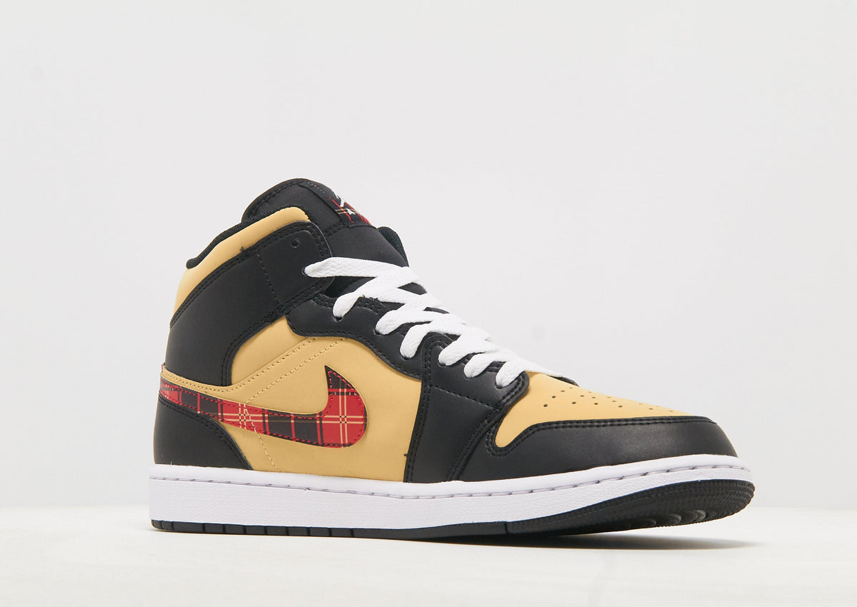 סניקרס Air Jordan 1 Mid Tartan Swoosh | גברים