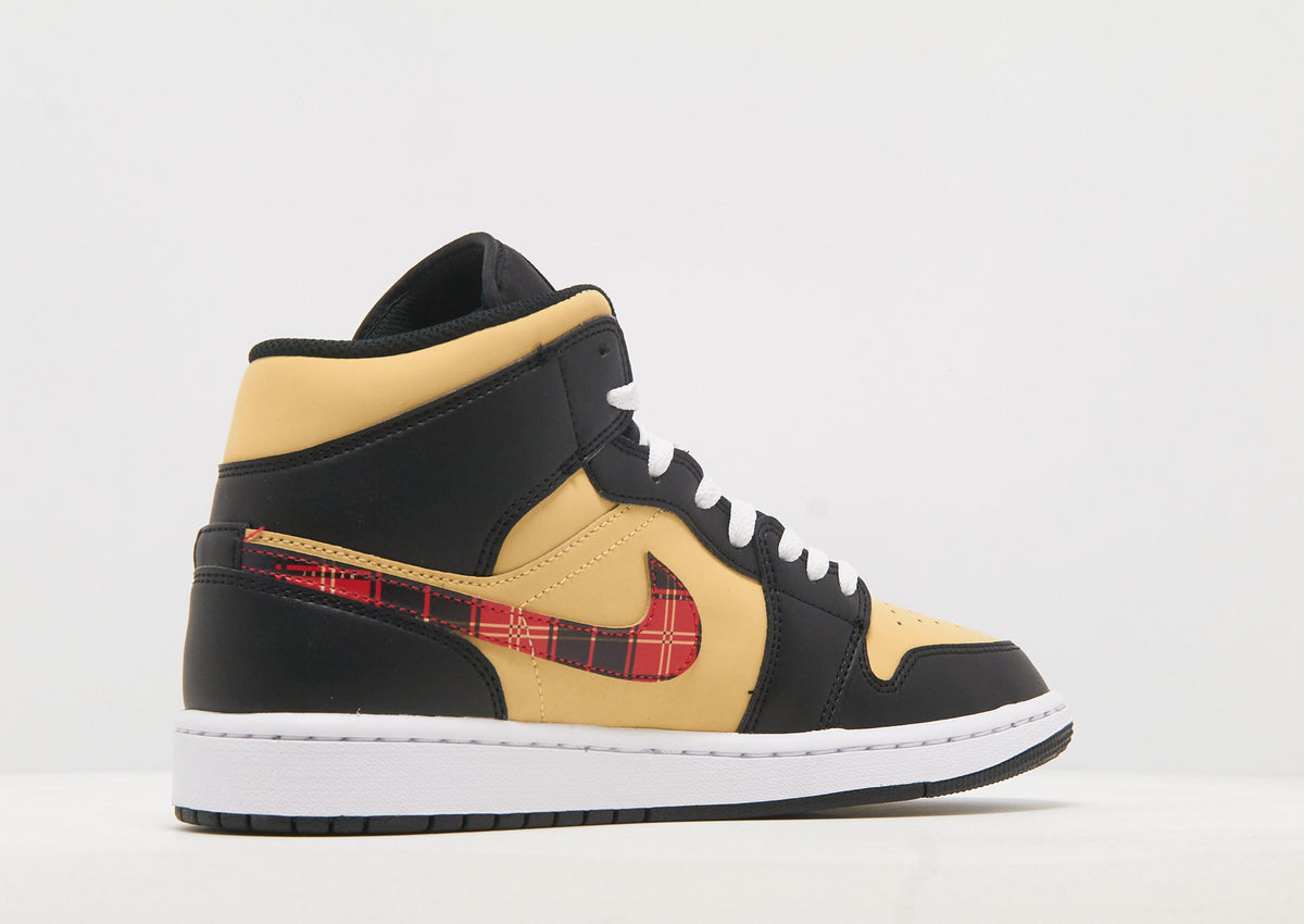 סניקרס Air Jordan 1 Mid Tartan Swoosh | גברים