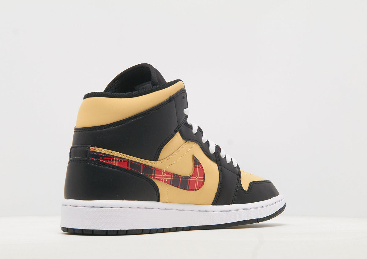 סניקרס Air Jordan 1 Mid Tartan Swoosh | גברים