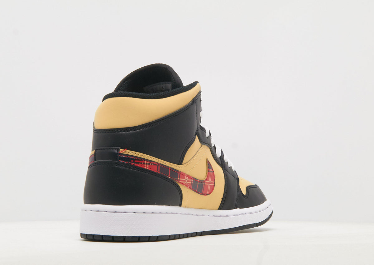 סניקרס Air Jordan 1 Mid Tartan Swoosh | גברים