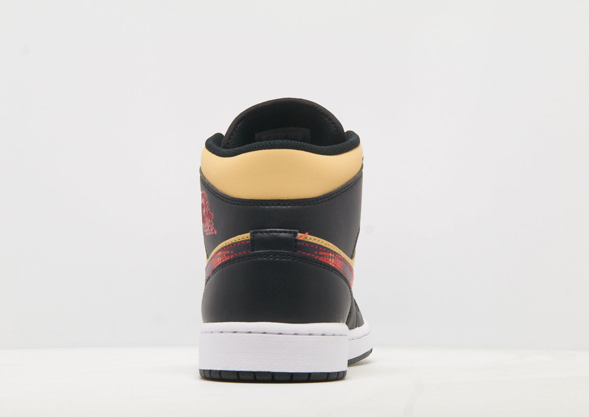 סניקרס Air Jordan 1 Mid Tartan Swoosh | גברים