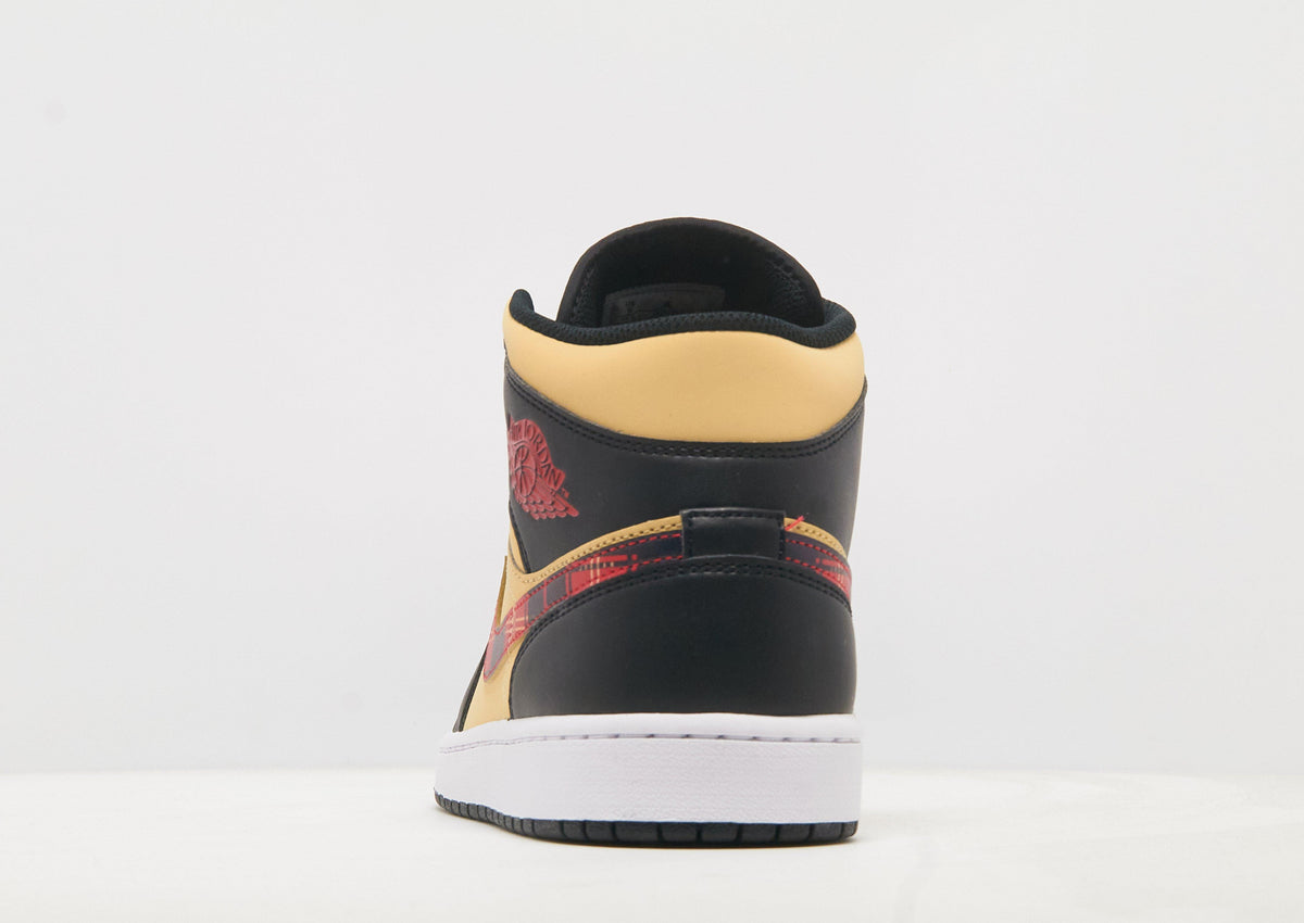 סניקרס Air Jordan 1 Mid Tartan Swoosh | גברים