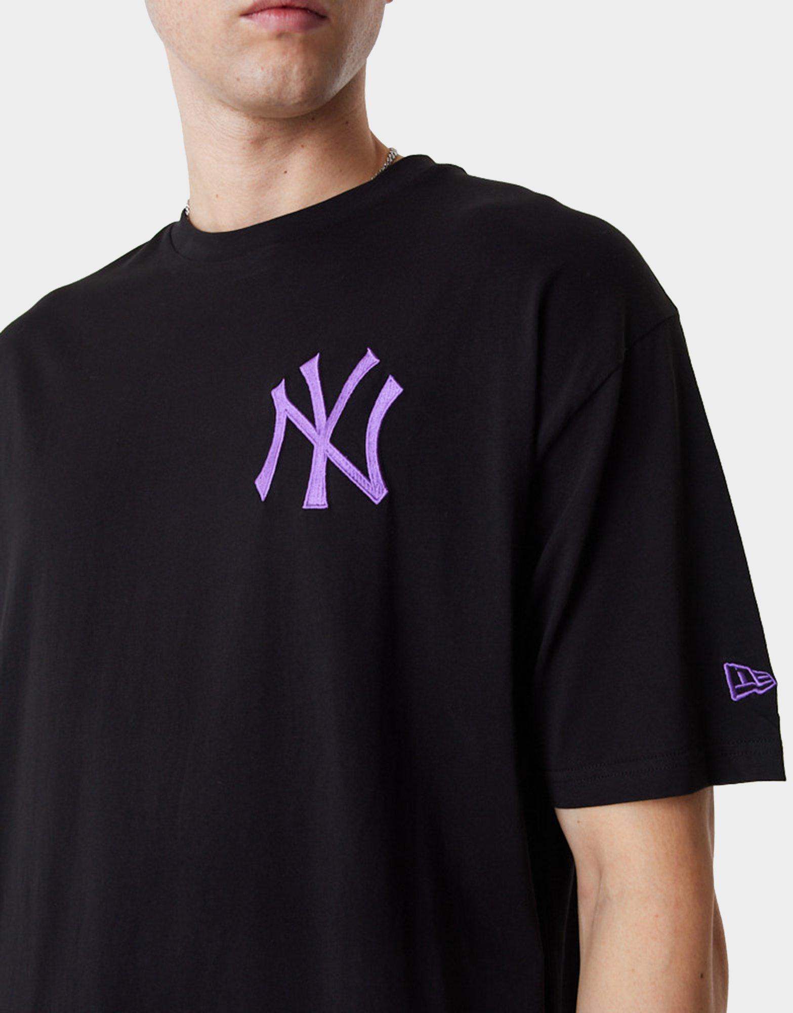 טי שירט אוברסייז לוגו New York Yankees | יוניסקס