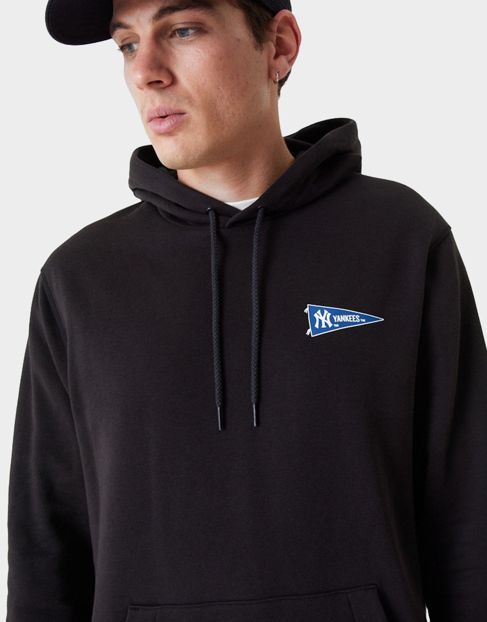 סווטשירט קפוצ'ון אוברסייז Yankees MLB Flag | גברים