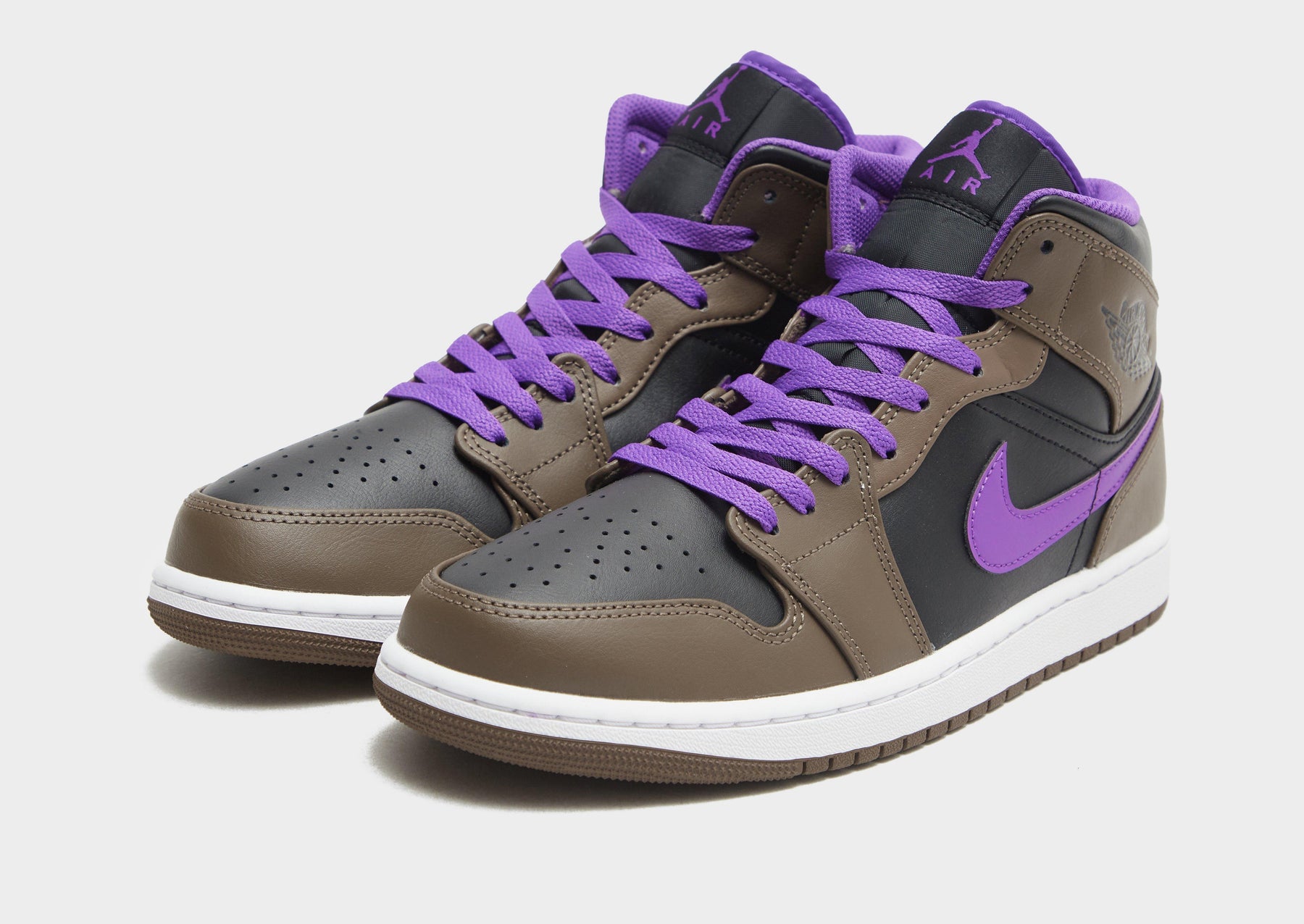 סניקרס Air Jordan 1 Mid Purple Mocha | גברים