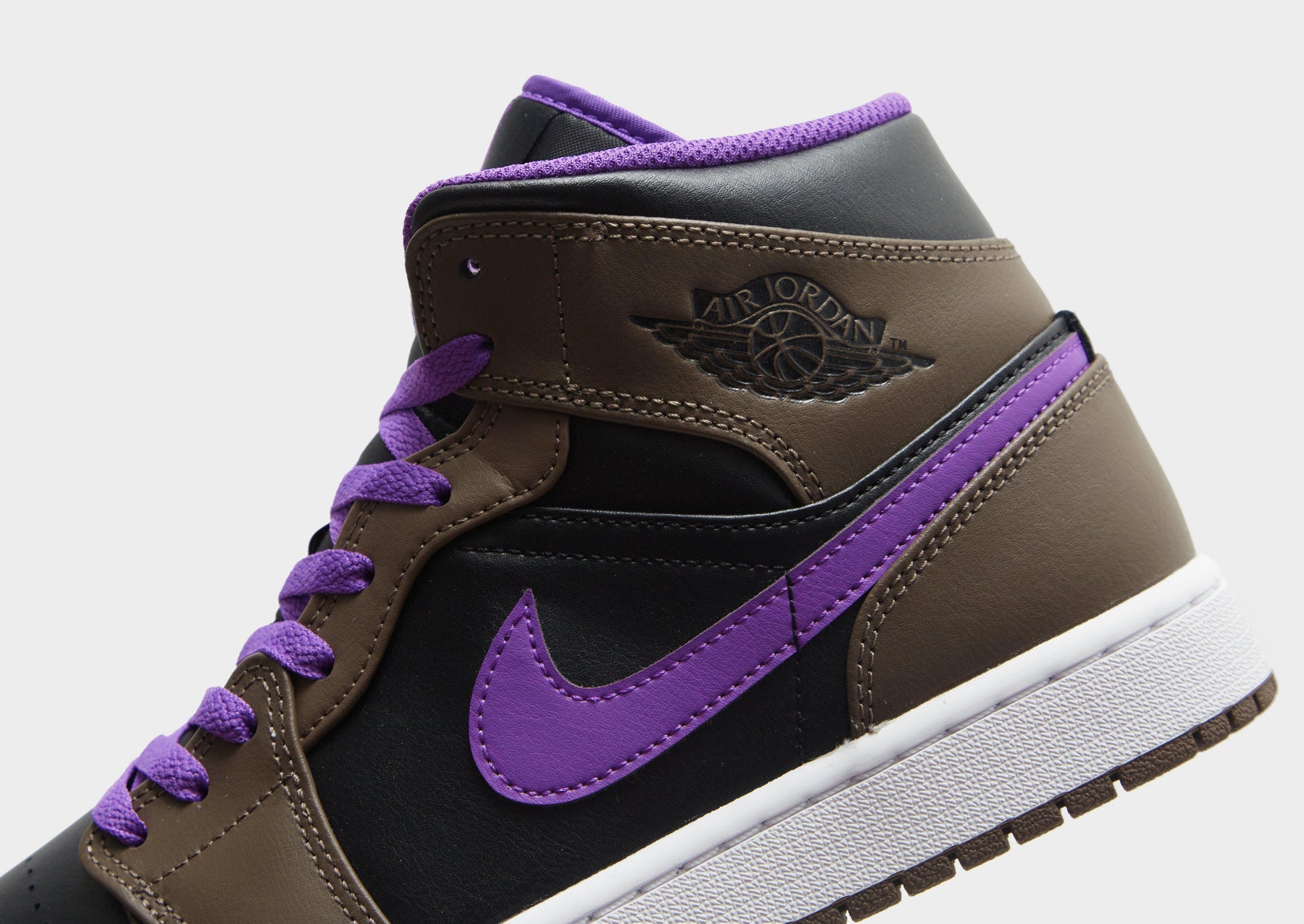 סניקרס Air Jordan 1 Mid Purple Mocha | גברים