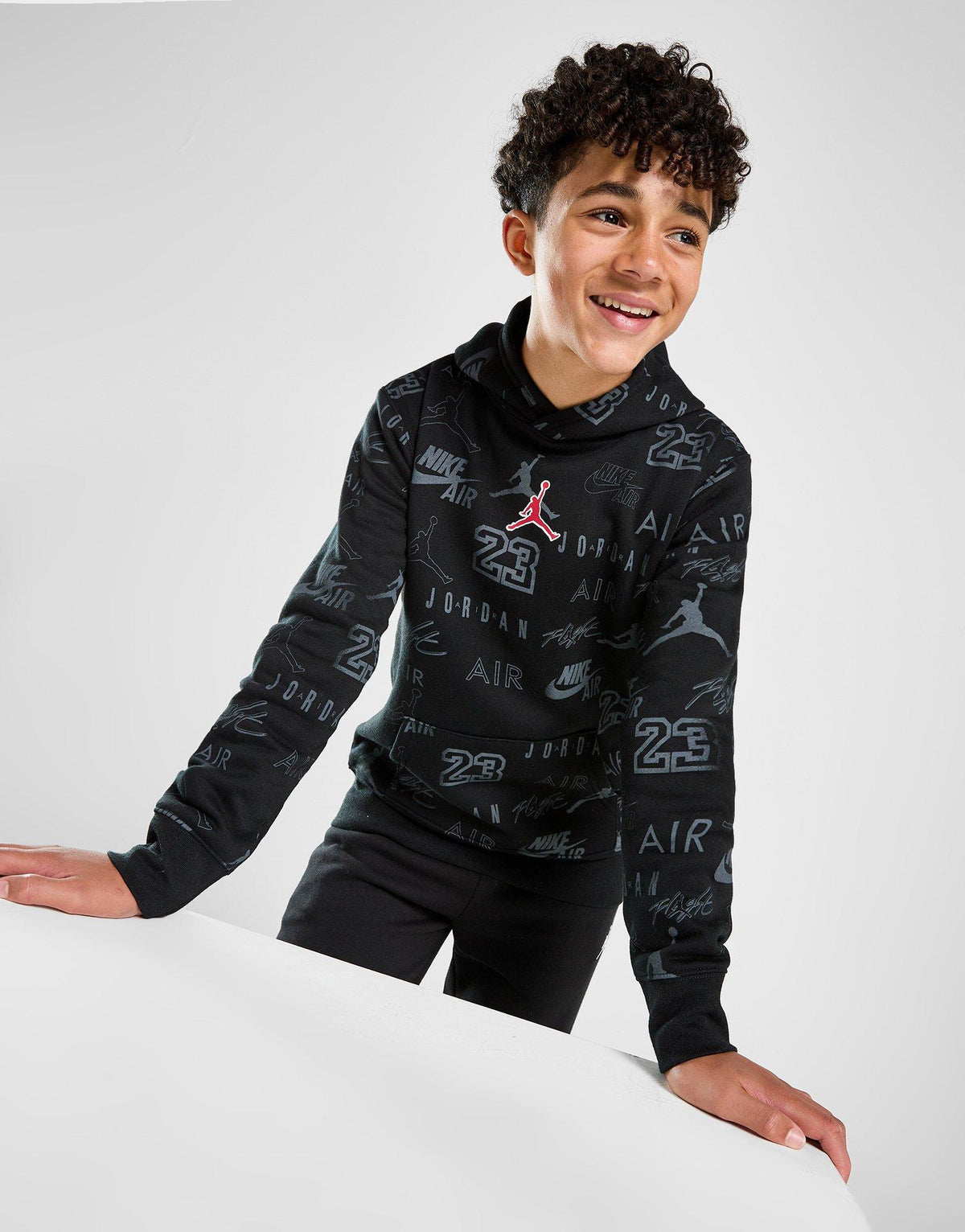 סווטשירט קפוצ'ון ג'וניורס All Over Print