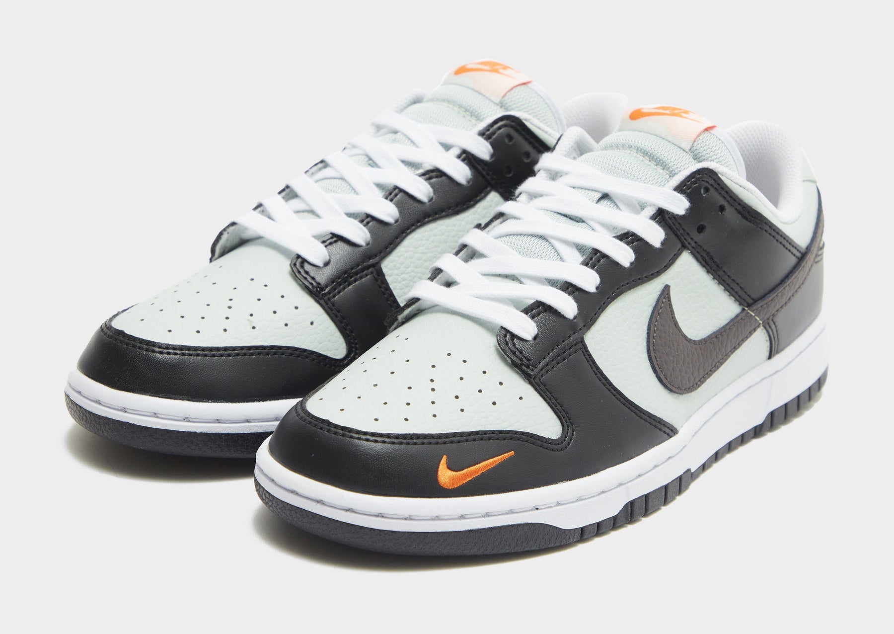 סניקרס Dunk Low Black Total Orange Mini Swoosh | יוניסקס
