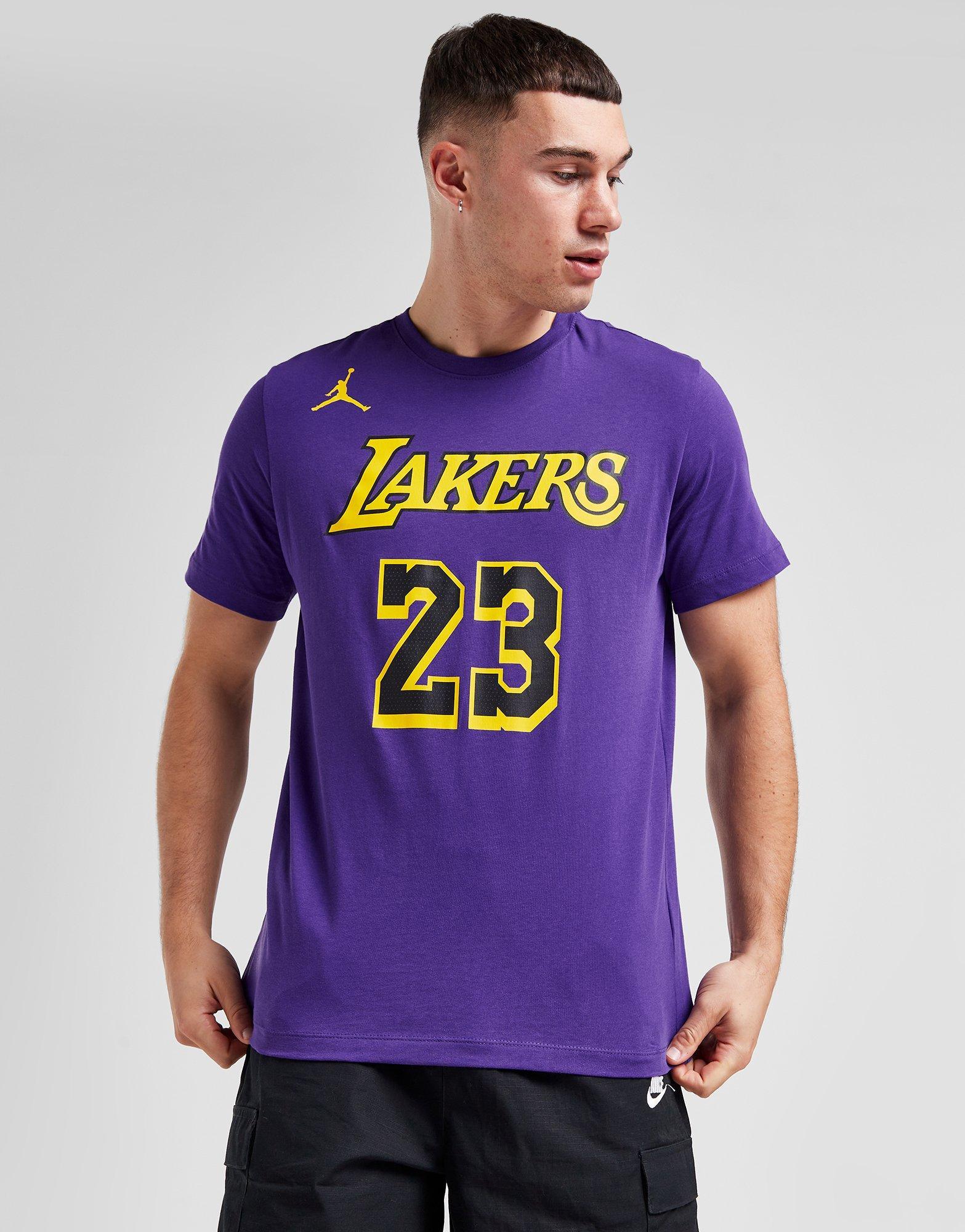 טי שירט LA Lakers James Statement | גברים