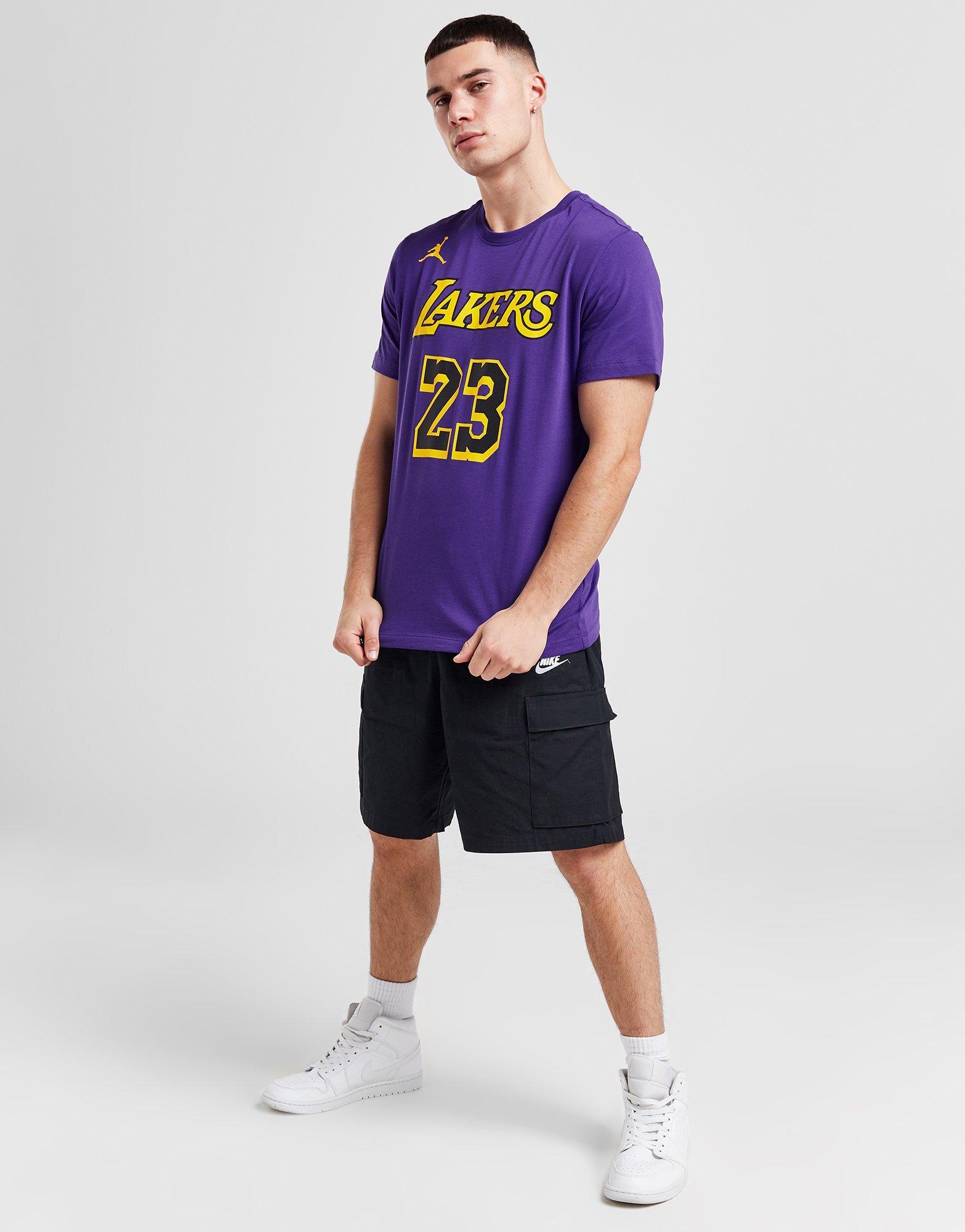טי שירט LA Lakers James Statement | גברים