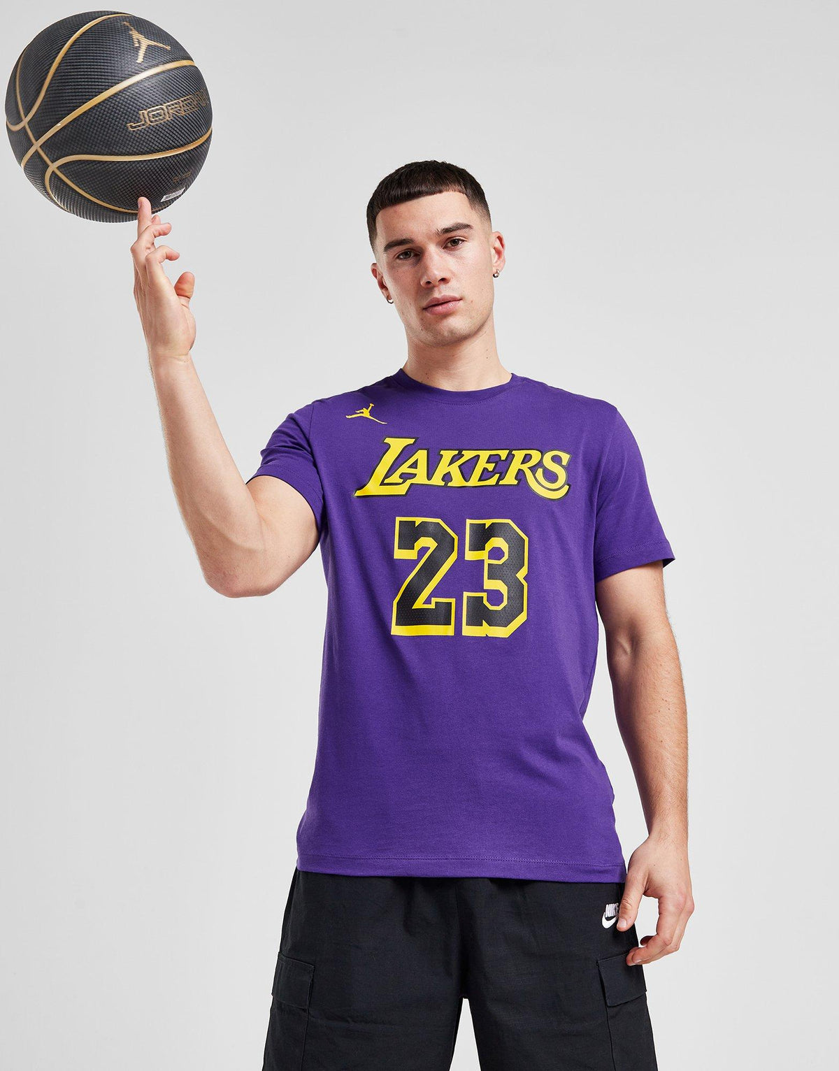 טי שירט LA Lakers James Statement | גברים