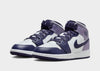 סניקרס Air Jordan 1 Mid White Sky J Purple | ג'וניורס