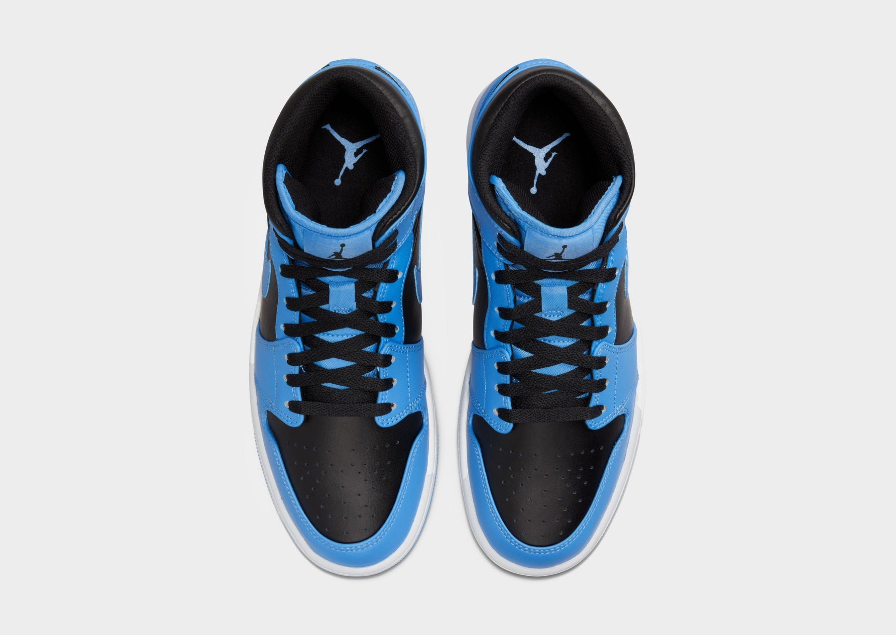סניקרס Air Jordan 1 Mid University Blue Black | גברים