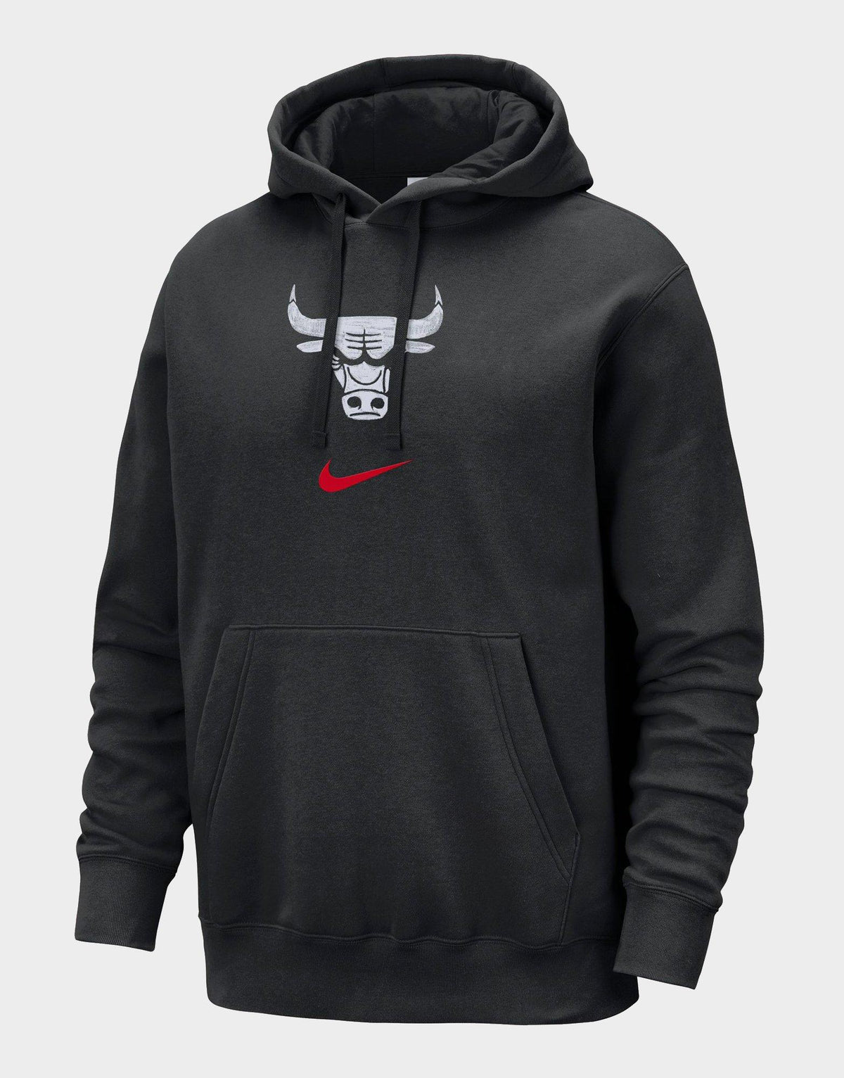 סווטשירט קפוצ'ון Chicago Bulls Club Fleece | גברים