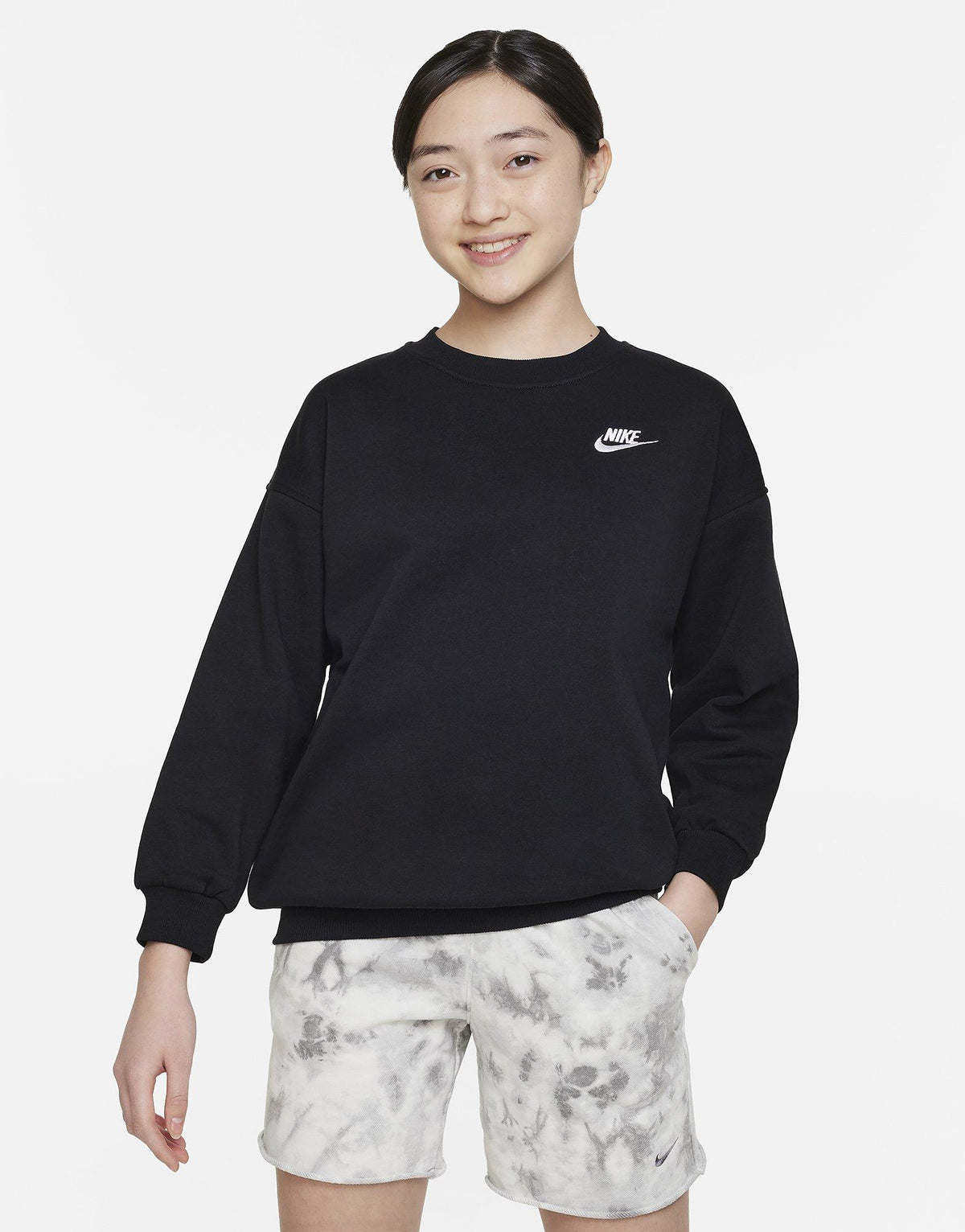 סווטשירט אוברסייז ג'וניורס Club Fleece