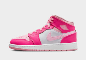 סניקרס ג'וניורס Air Jordan 1 Mid Fierce Pink
