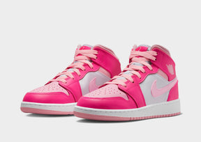סניקרס ג'וניורס Air Jordan 1 Mid Fierce Pink