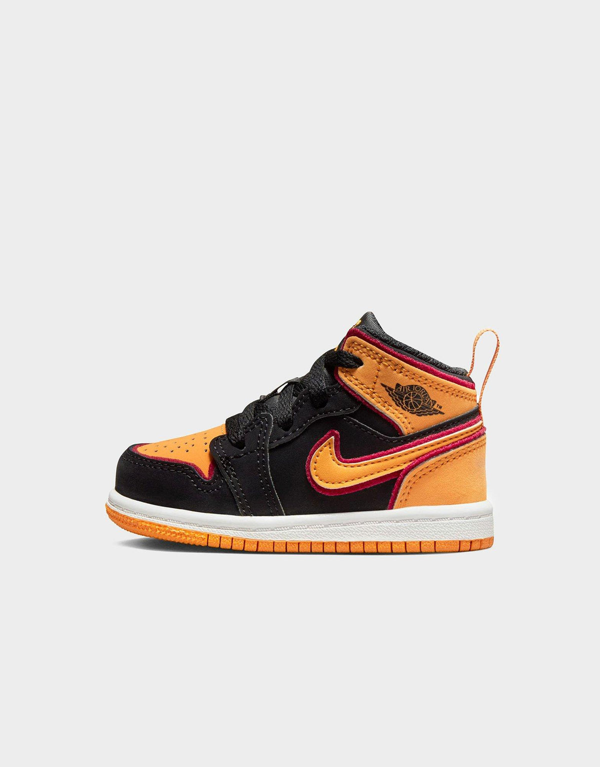 סניקרס בייבי Air Jordan 1 Mid SE Vivid Orange
