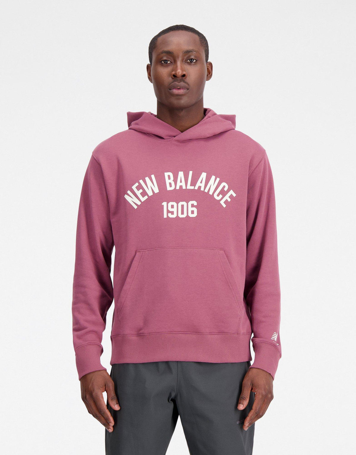 סווטשירט קפוצ'ון אוברסייז Essentials Varsity Fleece