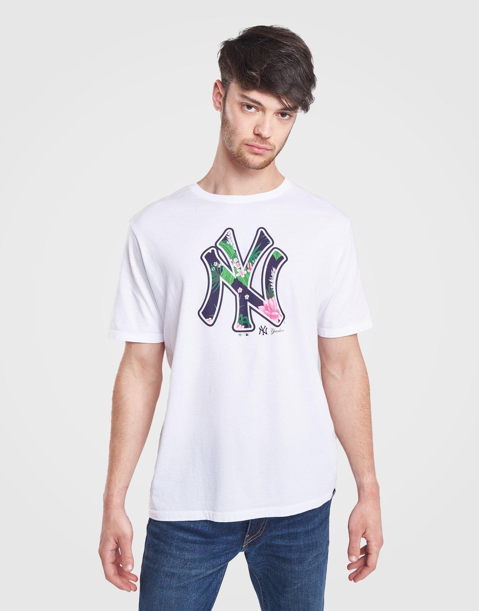 טי שירט לוגו New York YANKEES | גברים