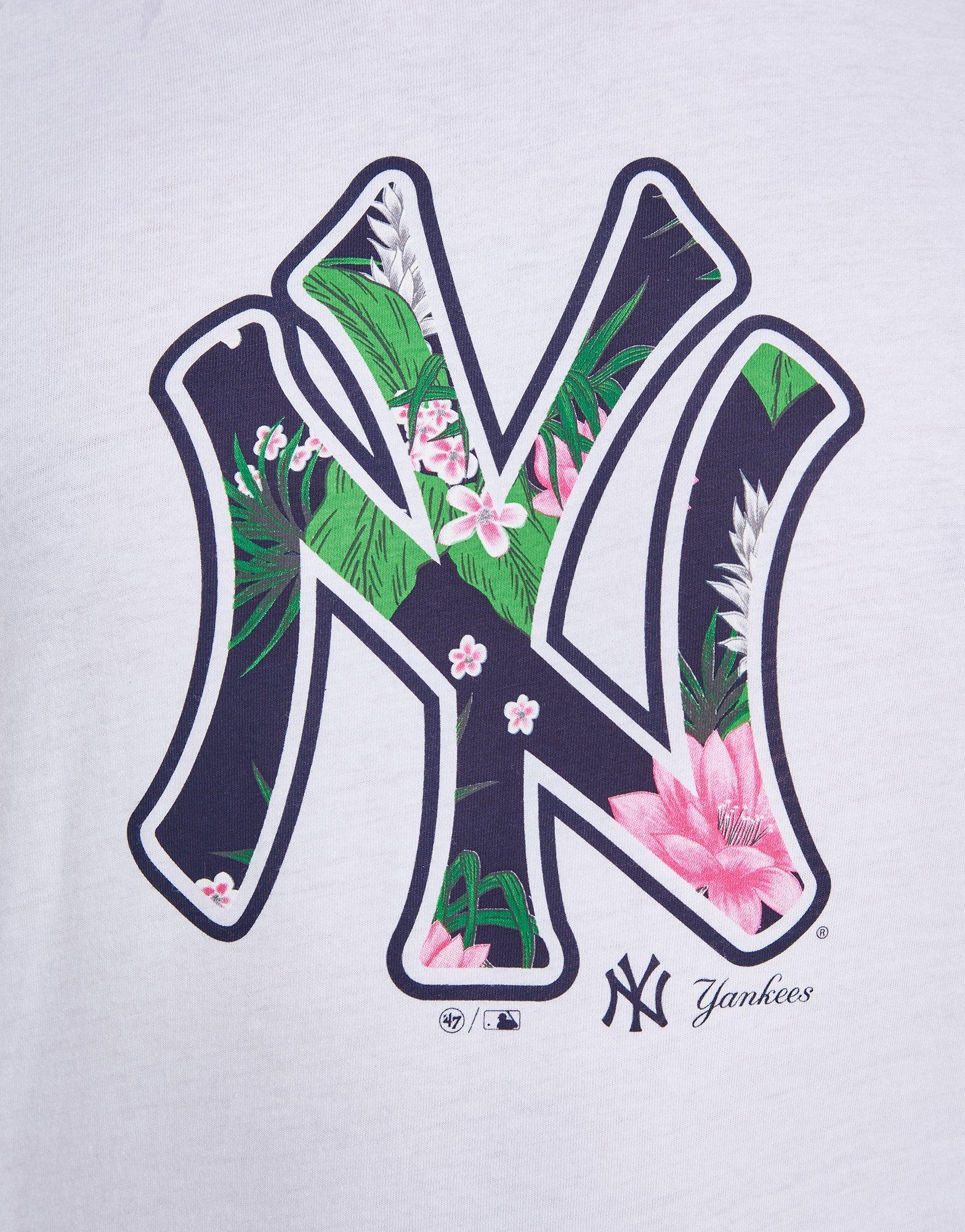 טי שירט לוגו New York YANKEES | גברים